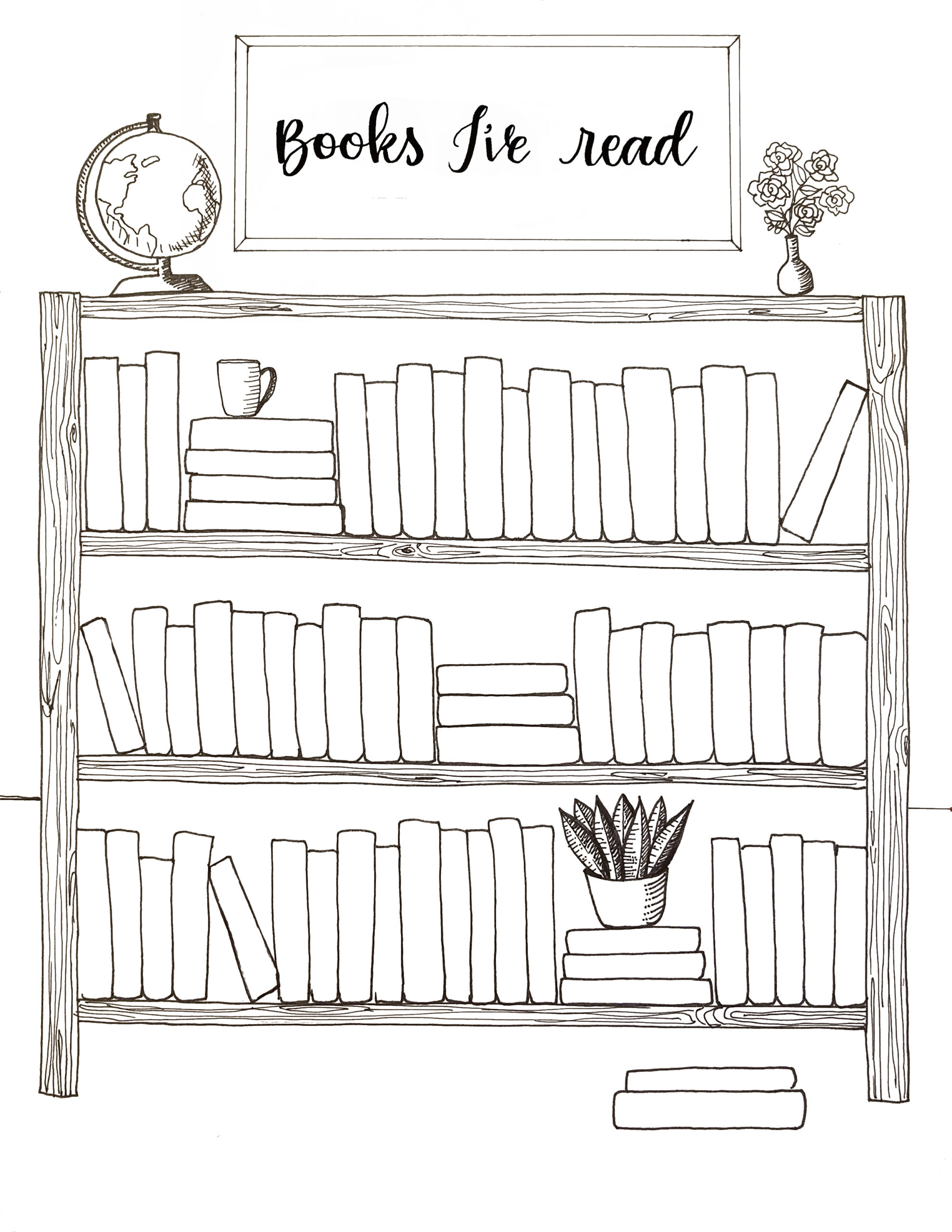 Books I've read, printable book tracker Lutheran Homeschool